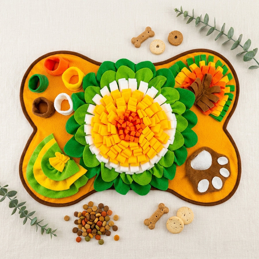 Forage & Bloom Sunflower Snuffle Mat