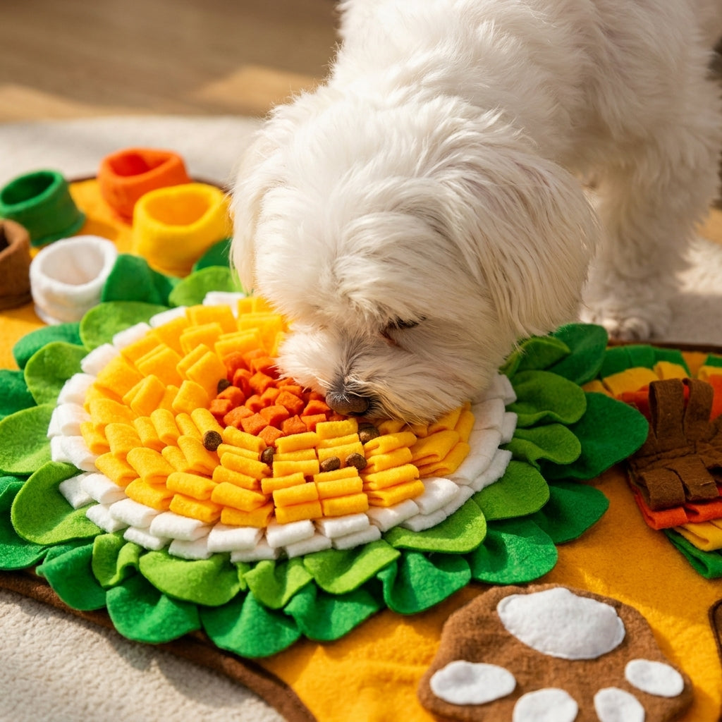 Forage & Bloom Sunflower Snuffle Mat