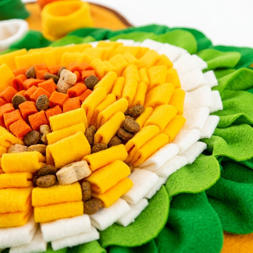 Forage & Bloom Sunflower Snuffle Mat