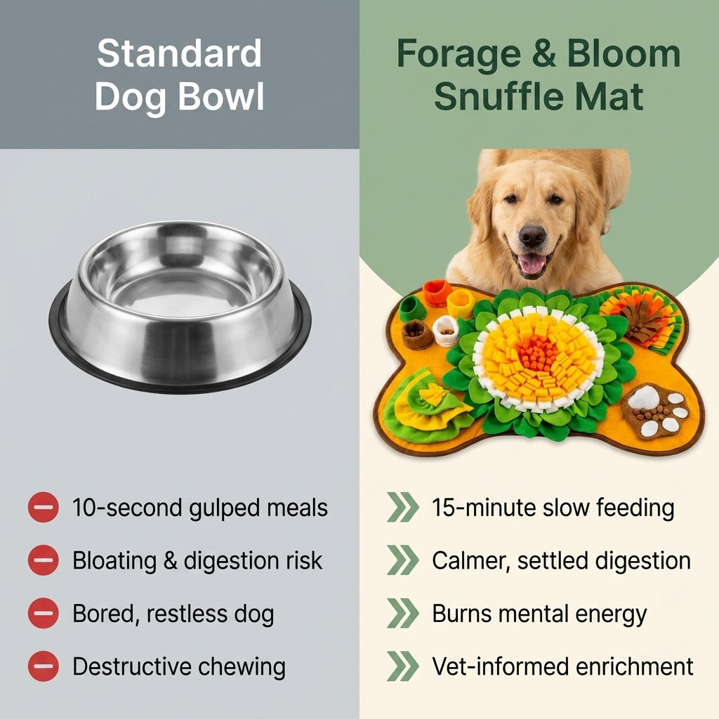 Forage & Bloom Sunflower Snuffle Mat