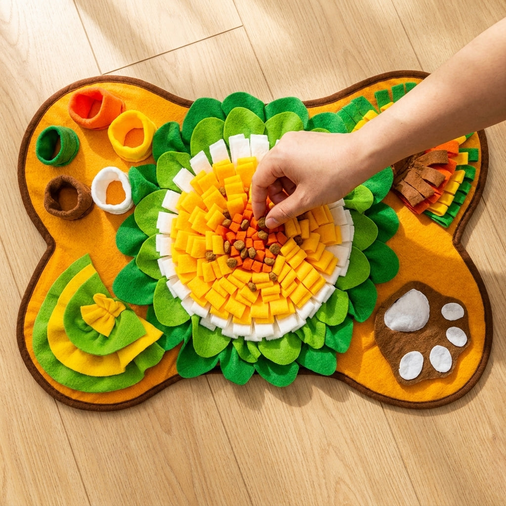 Scatter the food, start the hunt